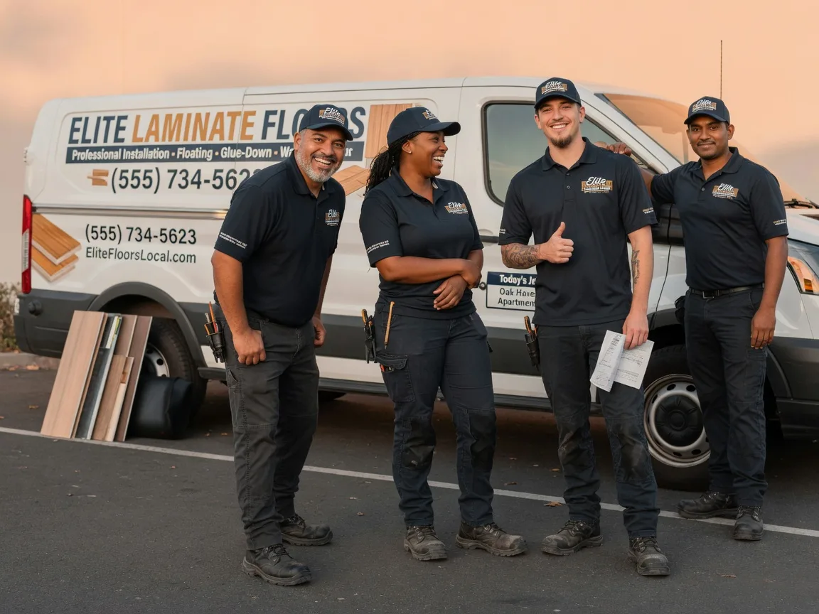 Laminate flooring installation company in Martinsburg, IA